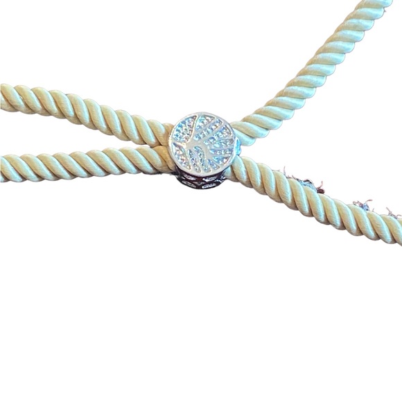 Rhinestone Cross Adjustable Twisted Bracelet - Picture 4 of 7